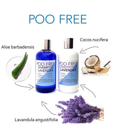 POO Free Coconut & Lavender Rinsing 250ml | 99% Natural Paraben-Free Sulfate-Free Silicone-Free pH 5.5 for Sensitive Skin - Buy Online on GoSupps.com