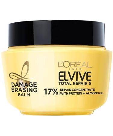 L'Oreal Paris Hair Care Elvive Total Repair 5 Damage-Erasing Balm Almond and Protein -  8.5 Fluid Ounce