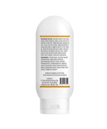 ibodycare Aloe Chamomile Face Cleanser for Sensitive Skin Sulfate Free Paraben Free Fragrance Free Daily Face Wash Gentle Natural Cleanser for Women and Men 4 oz - Buy Online on GoSupps.com