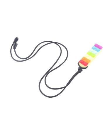 Buy Colorful Non-Toxic Baby Bite Ring Necklace - Sensory Silicone Chew Toys (5 Pieces) | Safe & Soft Teething Solution for Newborns - Buy Online on GoSupps.com