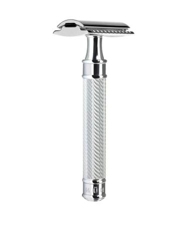 MHLE Grande R89 Double Edge Safety Razor (Closed Comb) | Perfect for Everyday Use | Barbershop Quality Close Smooth Shave | Luxury Razor for Men