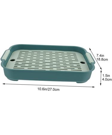 ROMISBABA 2pcs Box Rabbit Toilet Bunny Litter Toilet Hamster Bedding Pet Litter Pan Trainer Hamster Toilet Pp 27X18.8X4CM As Shown 3 - Buy Online on GoSupps.com