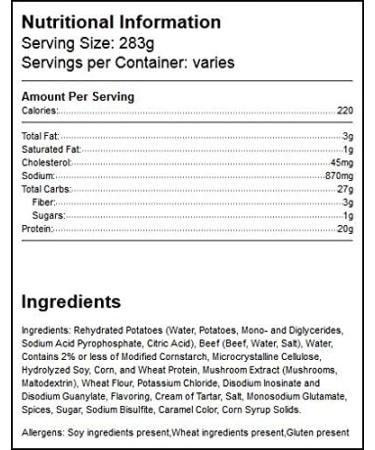 Hormel ComplEats Microwave Dinner 10oz Tray (Pack of 8) (Choose Varieties Below) (Roast Beef & Gravy with Mashed Potatoes) - Buy Online on GoSupps.com