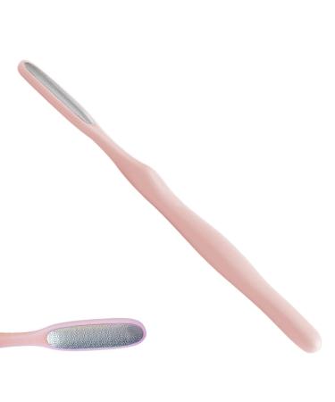 Eventerde Foot Rasp Foot File | Long Handled Toe Cleaning Brush Foot File Shower Foot Scrubber Skin Removal Foot File Callus Remover Long Handled Toe Brush for Wet and Dry Feet Pink