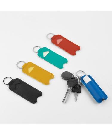 Stylish Lipstick Storage Bag Keychain | Lip Balm Cover & Lip Gloss Holder Pouch - Perfect Jewelry Gift Organizer for Women & Girls in Green - Buy Online on GoSupps.com