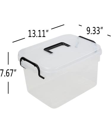 Sandmovie 2-Layer Plastic Storage Bin Family First Aid Box - 1 Pack - Buy Online on GoSupps.com