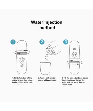 dijiusidy Facial Mist Sprayer USB 35ml Beauty Moisturizing Hydrating Face Nebulizer Misting Cool Spray Atomizer Mister Humidifier - Buy Online on GoSupps.com