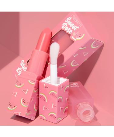 Lip Oils by Beauty Creations infused with Jojoba Oil and Vitamin E (WATERMELON) - Buy Online on GoSupps.com