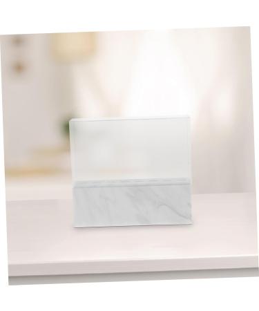 FRCOLOR Eyelash Tweezer Stand Lash Tweezers Spatula Holder Display Stand Lash Cluster Tweezers Makeup Brush Holder Eyelashes Extension Supplies Tweezers Display Rack White Acrylic 17.50X16.00X4.00CM - Buy Online on GoSupps.com