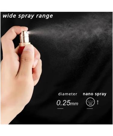 5ml Artificial Leather Perfume Bottle Refillable Perfume Atomizer Suitable for Travel Portable Refillable Makeup(White) - Buy Online on GoSupps.com