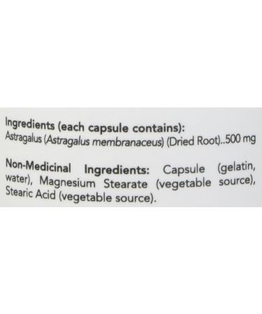 NOW Supplements Astragalus 500mg Capsules 100 Count 100 count (Pack of 1) - Buy Online on GoSupps.com