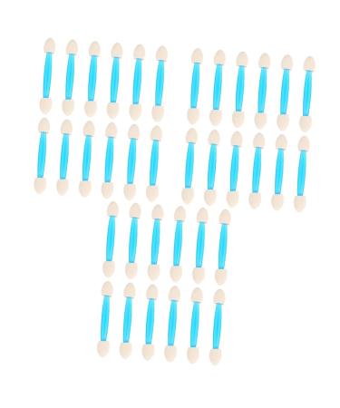 Baluue 72 Pcs Brush Eyeshadow Smudge Eye Brush Eyeshadow Sponge Applicator Small Eyeshadow Brush Colorful