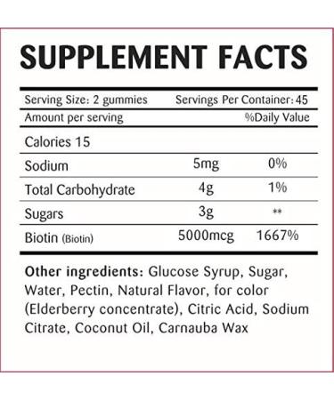 Greenfield Nutritions Halal Biotin Gummies - 90 Gummies for Hair, Skin & Nails | Supports Fat Metabolism & Hair Growth | Gelatin Free, Non-GMO & Gluten Free - Buy Online on GoSupps.com