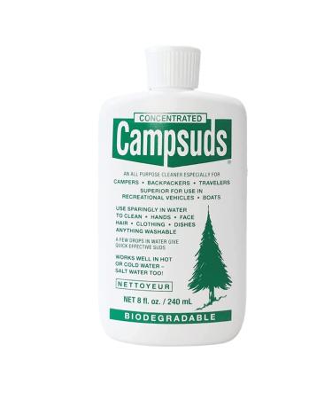 Campsuds Sierra Dawn Outdoor Soap Biodegradable Environmentally Safe All Purpose Cleaner. 4 Fl Oz 1 Bottle
