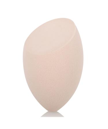 Makeup Sponge 1Pc Cosmetic Puff Powder Puff Smooth Women's Makeup Foundation Sponge Beauty To Make Up Tools & Accessories Water-drop Shape Makeup Sponge Holder(Miter-cut Apricot)