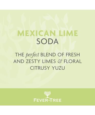FEVER-TREE Mexican Lime Soda 6 x 150 ml (Pack of 4 total 24 cans) - Buy Online on GoSupps.com