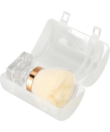 Small Powder Brush Transparent Handle Powder Brush Ergonomic Handle Capsule-shaped Brush Prevents Redness - Buy Online on GoSupps.com