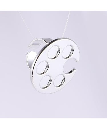 Beavorty 2 pi ces Palette Manucure Argent pour M lange Couleurs Ongles Plateau Doux et L ger Support Cr ation Nail Art et Pr sentation D corative pour Femme et Salon - Buy Online on GoSupps.com