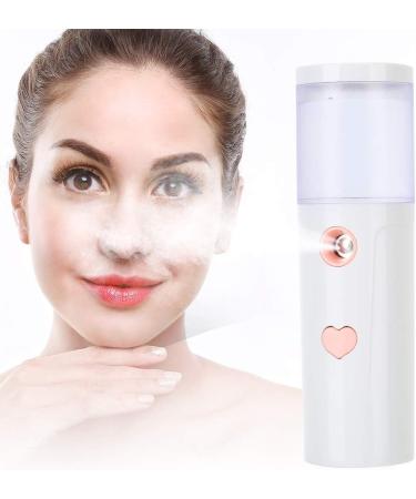Face USB Rechargeable Face Hydration Sprayer Portable for Skin Hydration Skin Care (White) - Buy Online on GoSupps.com