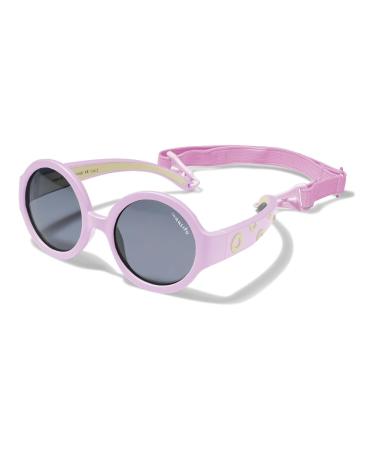 Mausito Kids sunglasses 6-24 months boy & girl I FLEXIBLE toddler sunglasses with strap fully adjustable I 100% UV PROTECTION I Ultralight sunglasses toddler I European-designed sunglasses for kids Pink