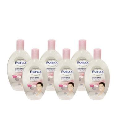 Eskinol Facial Cleanser 225 Ml - 7.6 Oz (Pack of 6) (Classic with Grains)