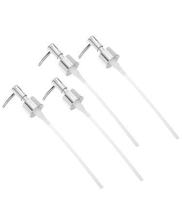 8pcs Press Pump Head Plastic Hand Soap Dispenser Bottle Pump Replacements Shampoo Pump Replacement