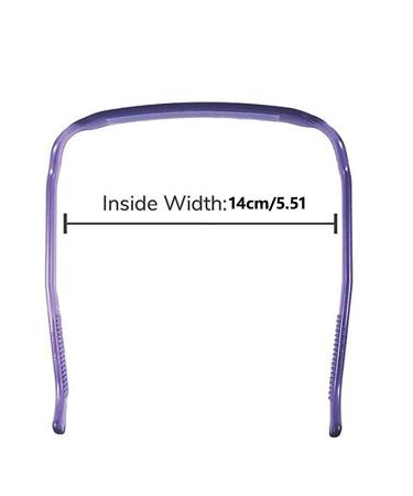 Focuserch Curly Thick Hair Headband - Invisible Hair Hoop & Hairstyle Fixing Tool (Black) - Buy Online on GoSupps.com