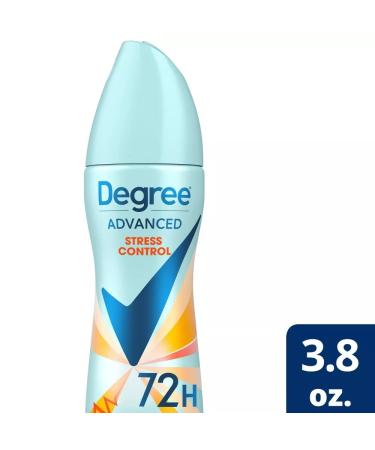 Degree Advanced Antiperspirant Dry Spray Deodorant for Women - Stress Control - 72-Hour Protection - 3.8oz (Pack of 2) - Buy Online on GoSupps.com