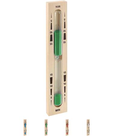 Premium Wooden Sauna Hourglass | Stylish Sauna Clock & Egg Timer | Essential Sauna Accessories - Buy Online on GoSupps.com