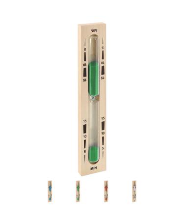 Sauna hourglass made of wood sauna clock sauna accessories time display egg timer sauna clock