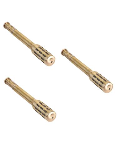 Gatuida Moxibustion Massage 3pcs Moxibustion Massage Burner Body Moxa Stick Moxa Roller Large Gold Mediumx3pcs Goldenx3pcs