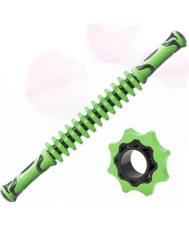 Buy Toddmomy 45x5cm Green Massage Roller for Trigger Point Relief & Full Body Relaxation - Best Foot Vault & Yoga Exercise Device | International Shipping Available - Buy Online on GoSupps.com