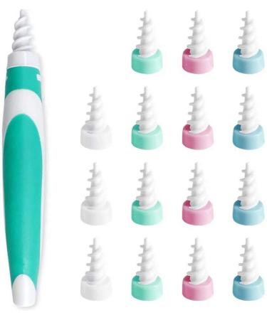 Premium Ear Wax Remover Kit - Q-Grips with 16 Washable Tips for Effective Ear Cleaning | Ship Internationally - Buy Online on GoSupps.com