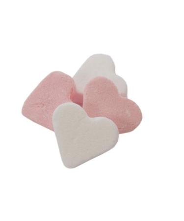 Bonbons Fruity pink white hearts sweet hearts with fruit taste 300g