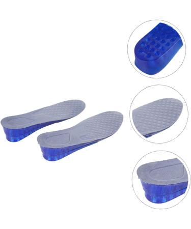 NOLITOY Height Increasing Insoles - Silicone Heel Inserts for Boosted Comfort & Support | Detachable Cushion Lifting Pads for Sports Shoes - Buy Online on GoSupps.com
