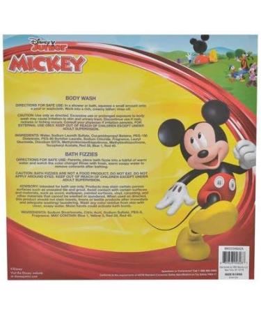 Disney Mickey Mouse Bath Time Ring Toss Game & Body Wash Set - Buy Online on GoSupps.com