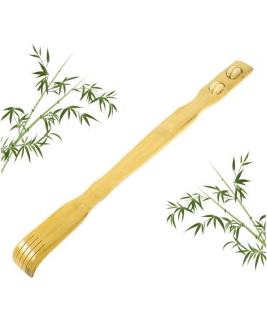 Buy Bamboo Back Scratcher - Traditional Wooden Body Massage Tool for Itching Relief | Perfect Gift for Parents - Buy Online on GoSupps.com