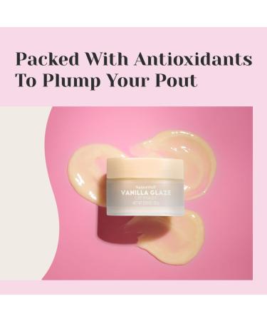 NATURE WELL Vanilla Glaze Hydrating Lip Mask - Moisturize & Nourish Dry Lips with Shea Butter & Vitamin C (Pack of 2 - Buy Online on GoSupps.com
