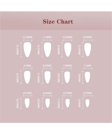 False Nails Short Full Cover French Red Heart Christmas Festival Press on Nails 24 Pieces Nail Art Tips for Nail Salons and Women DIY Nail Art - Buy Online on GoSupps.com