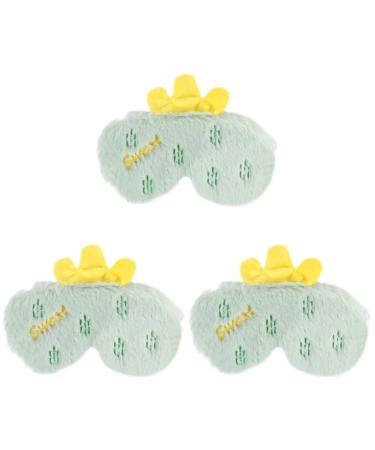 minkissy 3 Pi ces S rie De Fruits Compresse Glac e Compresse Chaude Masque Pour Les Yeux En Peluche Sommeil Moelleux Masque Pour Les Yeux En Satin Pour Dormir Masque De Sommeil Pour