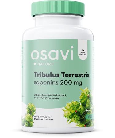 Osavi Tribulus Terrestris Saponins 200mg - 120 Vegan caps