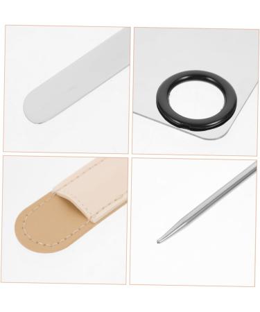 Mikinona Lot de 6 Set de Sets de Spatules de Maquillage en Acier Inoxydable Palette de M lange pour Nail Art Outils de Maquillage pour Salon et Maison Facile Nettoyer - Buy Online on GoSupps.com