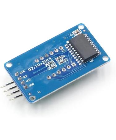 Glimpsesun TM1637 LED Module 4-Bits LED Display Module for 0.36 Inch 7-Segment Red Anode Clock Tube - Buy Online on GoSupps.com