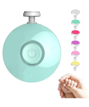 Electric children nail file safe children nail cutter 6 in 1 electric nail file interchangeable grinding heads healthy and safe for babies toddler newborns - Buy Online on GoSupps.com