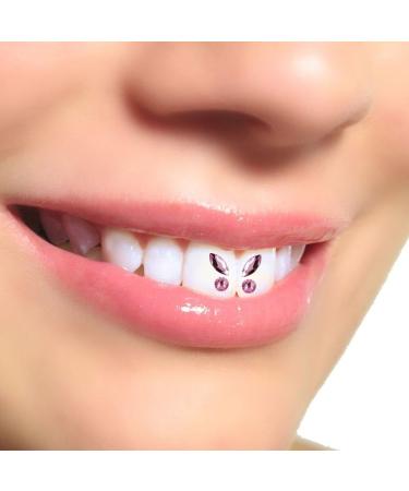 Hrippy Tartar Kit - Sparkling Teeth Jewelry with Artificial Crystals | Reflective Diamond Tooth Ornaments for Stunning Smiles - Buy Online on GoSupps.com
