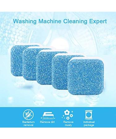 5 Tab Washing Machine Cleaner Deep Cleaning Descaler Detergent Effervescent Tablet Washer Cleaner Oxygen Cleaner Decontamination - Buy Online on GoSupps.com