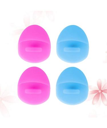Milisten 4pcs Silicone Face Scrubbers Exfoliator Brush Facial Cleansing Pad Blackhead Scrubber Exfoliating Pore Cleansing Pad Removing Face Brush - Buy Online on GoSupps.com