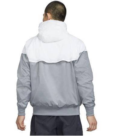 Nike Men's SW Spe Wvn Lnd Jacket - Smoke Grey/White | International Shipping Available - Buy Online on GoSupps.com