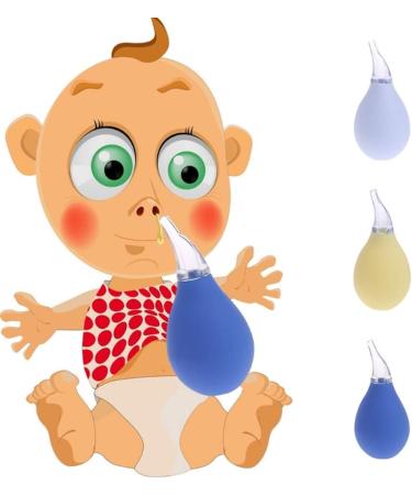 3pcs Premium Nasal Aspirator for Baby | Professional Infant Nose Cleaner | Food Grade & Reusable | Best for Congestion Relief - Buy Online on GoSupps.com