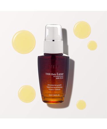 TMR Cosmetics Hair Luxe with Argan Oil - Moroccan Hair Oil Conditioner for Dry, Frizzy, Heat-Damaged Hair - Promotes Shine, Thickness, and Strength - 55ml - Buy Online on GoSupps.com